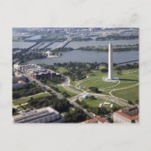 Uitzicht van het Washington Monument Briefkaart (Voorkant)