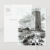 Uitzicht van het Washington Monument Briefkaart (Voorkant / Achterkant)