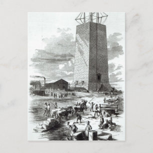 Uitzicht van het Washington Monument Briefkaart