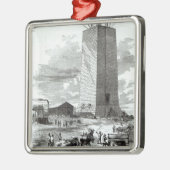 Uitzicht van het Washington Monument Metalen Ornament (Links)