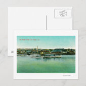 Uitzicht van het Water FrontSan Diego, CA Briefkaart (Voorkant / Achterkant)