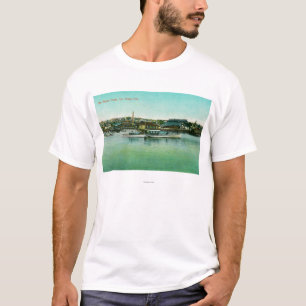 Uitzicht van het Water FrontSan Diego, CA T-shirt