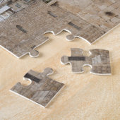 Uitzicht van het Westerne Wall Plaza, laat in de n Legpuzzel (Zijkant)