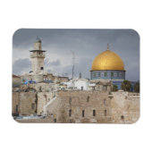 Uitzicht van het Westerne Wall Plaza, laat in de n Magneet (Horizontaal)