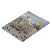 Uitzicht van het Westerne Wall Plaza, laat in de n Notitieboek (Linkerzijde)