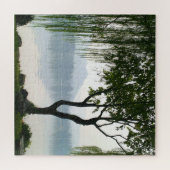 Uitzicht van het wilde berggebied legpuzzel (Horizontaal)