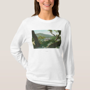 Uitzicht van het Witter Medical Springs Hotel T-shirt