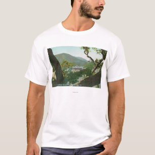 Uitzicht van het Witter Medical Springs Hotel T-shirt