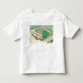 Uitzicht van het Wrigley-veld # 3Chicago, IL Kinder Shirts (Voorkant)