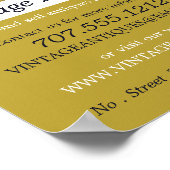 Uitzicht van het Zee in Scheveningen, Antiek winke Poster (Hoek)