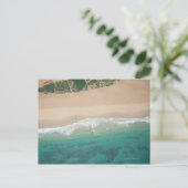 Uitzicht van het Zee uitzicht Beach, Port Elizabet Briefkaart (Staand voorkant)