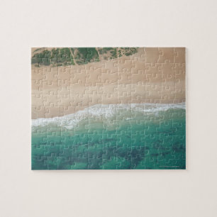 Uitzicht van het Zee uitzicht Beach, Port Elizabet Legpuzzel