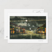 Uitzicht van Hewitt Avenue te Night Briefkaart (Voorkant / Achterkant)