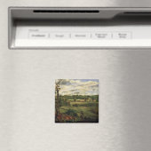 Uitzicht van Highgate van Hampstead Heath, c.1834 Magneet (Insitu (Vaatwasser))