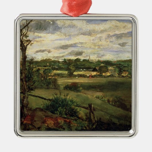 Uitzicht van Highgate van Hampstead Heath, c.1834 Metalen Ornament (Voorkant)