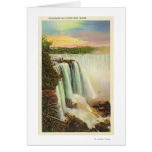 Uitzicht van Hoefijzer Herfsten van geiteneiland