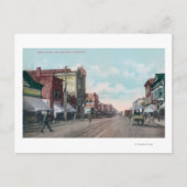 Uitzicht van Holly Street Bellingham, WA Briefkaart (Voorkant)