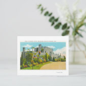 Uitzicht van Hoover's Home, Stanford U Campus Briefkaart (Staand voorkant)