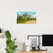 Uitzicht van Hoover's Home, Stanford U Campus Poster (Thuiskantoor)