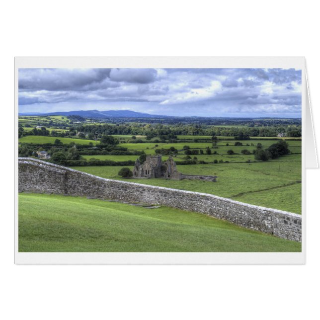 Uitzicht van Hore Abbey From Rock of Cashel (Voorkant Horizontaal)