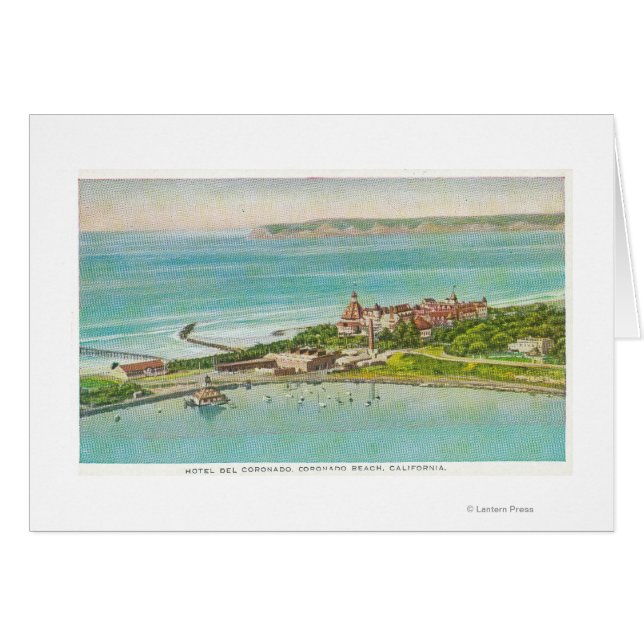 Uitzicht van Hotel del Coronado (Voorkant Horizontaal)