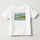 Uitzicht van Hotel del Coronado Kinder Shirts (Voorkant)