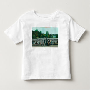 Uitzicht van Hotel del Monte Tennis Motivering Kinder Shirts