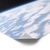Uitzicht van Hubble Space Telescope uit Colombia Poster (Hoek)