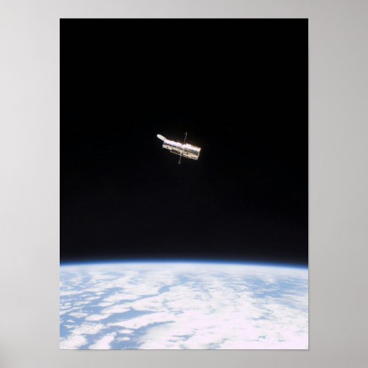 Uitzicht van Hubble Space Telescope uit Colombia Poster (Voorkant)