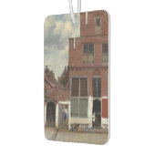 Uitzicht van huizen in Delft door Johannes Vermeer Luchtverfrisser (Links)