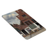 Uitzicht van huizen in Delft The Little Street Magneet (Rechterzijde)