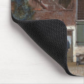 Uitzicht van huizen in Delft The Little Street Muismat (Hoek)