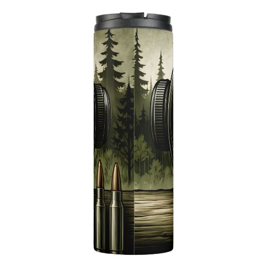 Uitzicht van Hunter, Forest Standoff Thermosbeker (Achterkant)