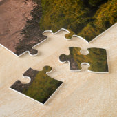Uitzicht van IJsland Seljalandsfoss Waterfall Legpuzzel (Zijkant)