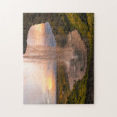 Uitzicht van IJsland Seljalandsfoss Waterfall Legpuzzel (Verticaal)