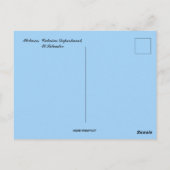 Uitzicht van Ilobasco, Cabañas El Salvador Briefkaart (Achterkant)