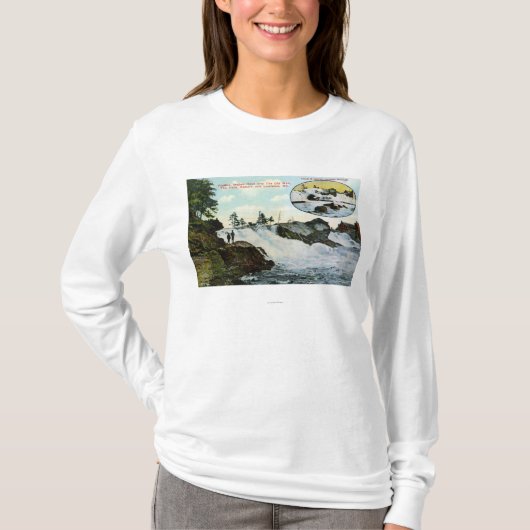 Uitzicht van Indiaas hoofd, oud Man T-shirt (Voorkant)