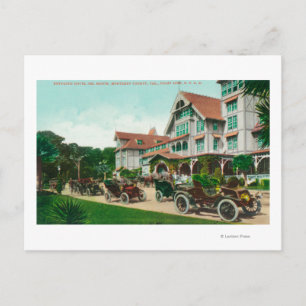 Uitzicht van ingang van buitenkant Hotel del Monte Briefkaart