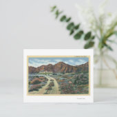 Uitzicht van ingezetenschap in de Californische wo Briefkaart (Staand voorkant)