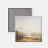 Uitzicht van Istanbul, 1864 (olie op doek) Magneet (Voorkant / Achterkant)