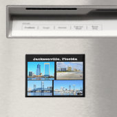Uitzicht van Jacksonville. Florida Magneet (Insitu (Vaatwasser))