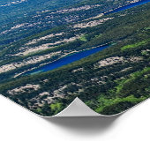 Uitzicht van Jasper-meren - Canada Poster (Hoek)