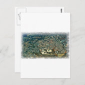 Uitzicht van Jeruzalem Briefkaart (Voorkant / Achterkant)