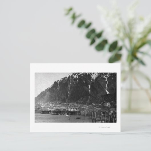 Uitzicht van Juneau, Alaska-foto Briefkaart (Staand voorkant)