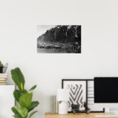 Uitzicht van Juneau, Alaska-foto Poster (Thuiskantoor)