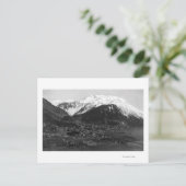 Uitzicht van Juneau, foto van Alaska Briefkaart (Staand voorkant)