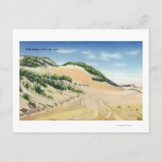 Uitzicht van Kaap Sand Dunes Briefkaart (Voorkant)