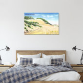 Uitzicht van Kaap Sand Dunes Canvas Afdruk (Insitu (Slaapkamer))