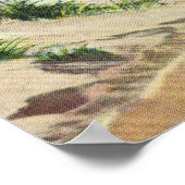 Uitzicht van Kaap Sand Dunes Poster (Hoek)