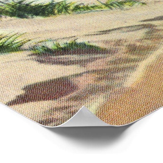 Uitzicht van Kaap Sand Dunes Poster (Hoek)